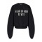 Bluza FEAR OF GOD, Essentials BLACK Sweatshirt with embroidered logo