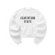 Bluza FEAR OF GOD, EssentialsWMNS FLEECE RAGLAN CREWNECK - 192SP257834FWBRIGHTWHITE