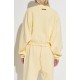 Bluza FEAR OF GOD, Essentials YELLOW Sweatshirt with embroidered logo - 192SP257838FWGARDENYELLOW