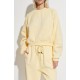 Bluza FEAR OF GOD, Essentials YELLOW Sweatshirt with embroidered logo - 192SP257838FWGARDENYELLOW