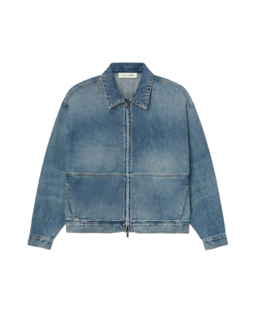 Jacheta FEAR OF GOD Denim Trucker Jacket - 202SP254270FCLASSICBLUE Jacheta FEAR OF GOD Denim Trucker Jacket - 202SP254270FCLASSICBLUE