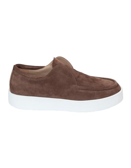 Laofers FRANCESCHETTI, Brown,Leather - 225903126950810