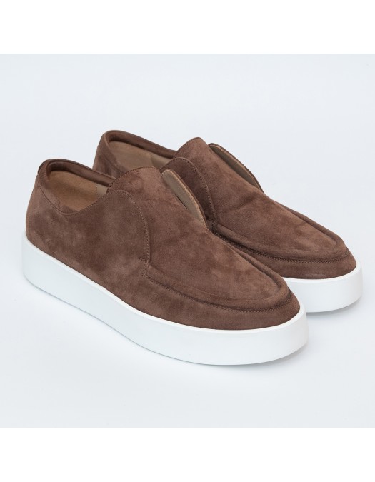 Laofers FRANCESCHETTI, Brown,Leather - 225903126950810
