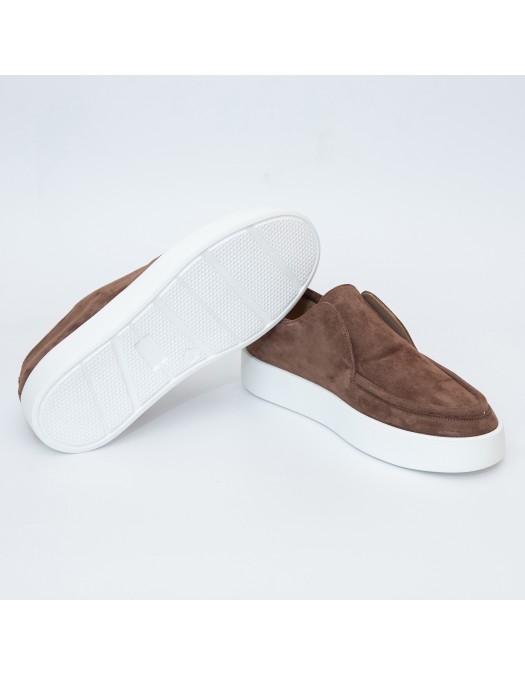 Laofers FRANCESCHETTI, Brown,Leather - 225903126950810