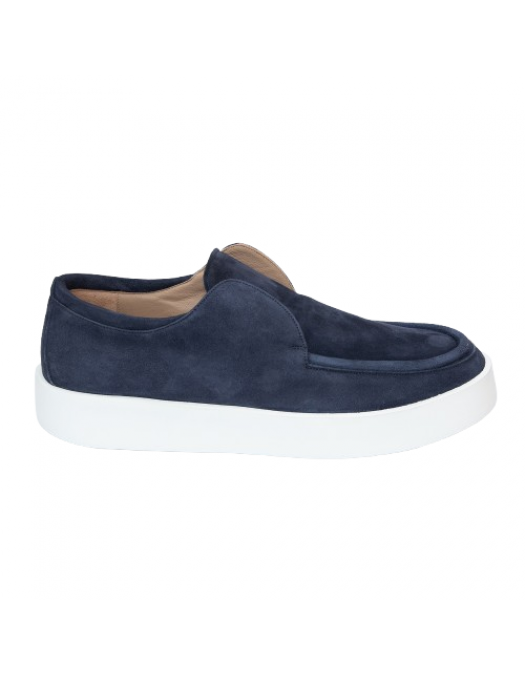 Laofers FRANCESCHETTI, Bleumarin,Leather - 225903226950501