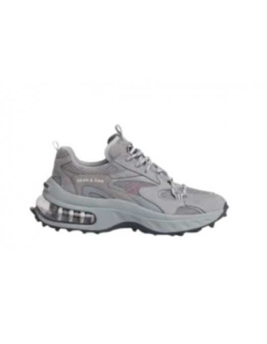 Sneakers DSQUARED2, Bubble Deisgn, Low Top, Grey - SNM0412097043592122