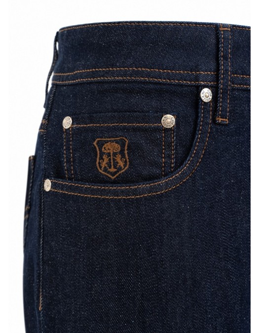 BLUGI CORNELIANI, Clasic Slim-fit Denim Pants, Bleumarin - 264JG22620135001