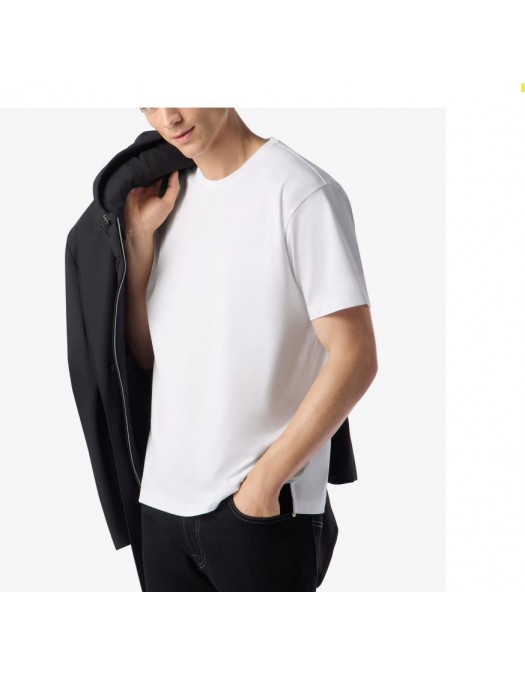 TRICOU CORNELIANI,White oversized cotton jersey t-shirt - 26G5752625005028