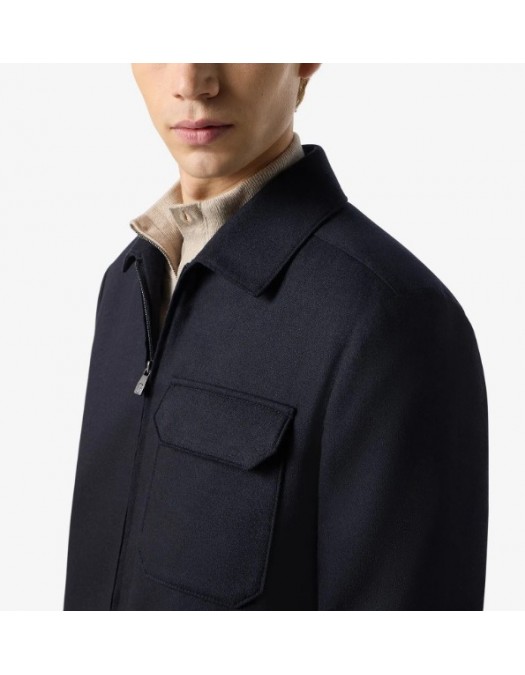 JACHETA CORNELIANI, Two way zipper, Negru - 26L5342618535001