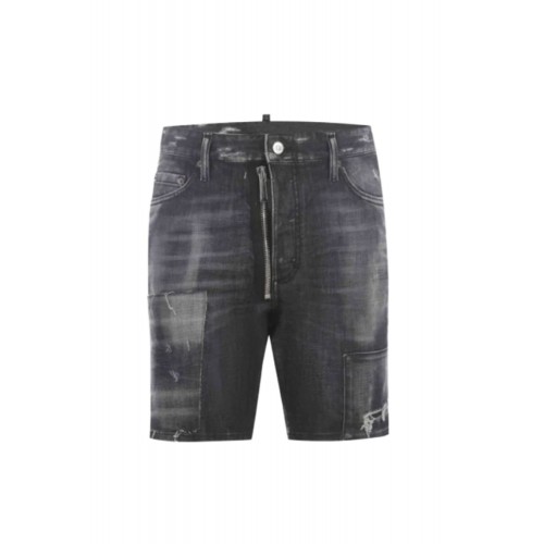 Pantaloni scurti Dsquared2, S71MU0647S30357900 Light-wash Pantaloni scurti Dsquared2, S71MU0647S30357900 Light-wash