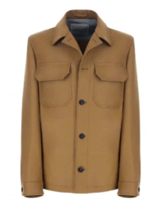 Geaca L.B.M 1911, Untreated Overshirt, Wool, Brown - 3451822890 Geaca L.B.M 1911, Untreated Overshirt, Wool, Brown - 3451822890