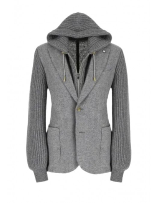 Geaca L.B.M 1911, Ivan Blazer Design, Wool, Grey - 3570022826 Geaca L.B.M 1911, Ivan Blazer Design, Wool, Grey - 3570022826