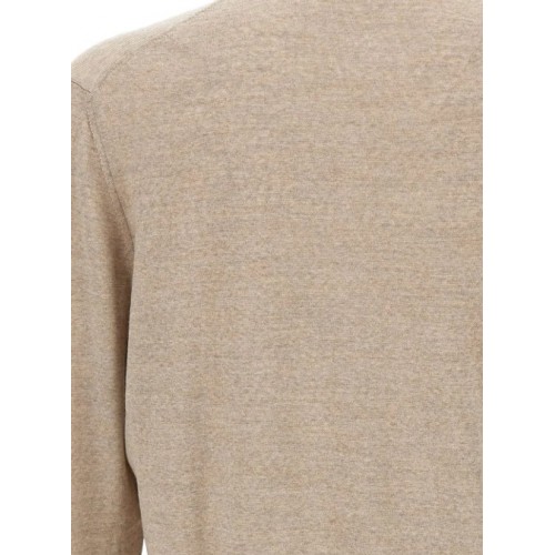 Pulover GRAN SASSO, Cu guler inalt, Bej, Cashmere Pulover GRAN SASSO, Cu guler inalt, Bej, Cashmere