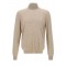 Pulover GRAN SASSO, Cu guler inalt, Bej, Cashmere