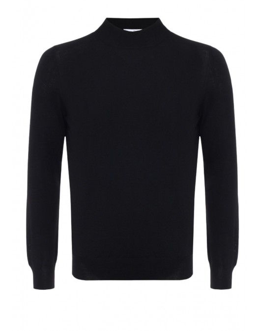Pulover GRAN SASSO, la baza gatului, Negru - 4515414790099