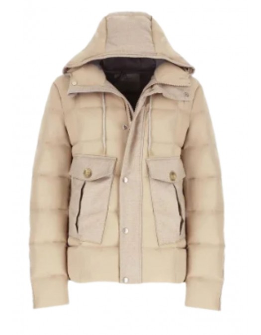 Geaca L.B.M 1911, Hooded Padded, Beige - 4950739404 Geaca L.B.M 1911, Hooded Padded, Beige - 4950739404
