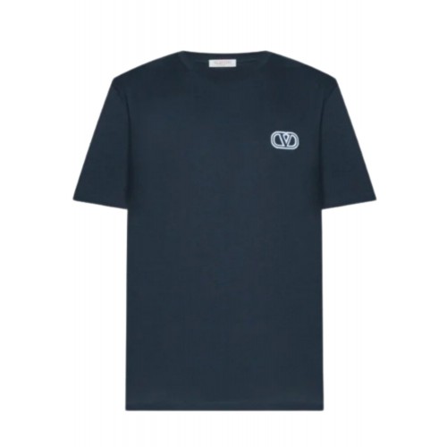 Tricou Valentino, Logo Label, 4V3MG10V9LJ598 Tricou Valentino, Logo Label, 4V3MG10V9LJ598