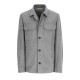Jacheta L.B.M 1911, Overshirt in a light gray melange - 5451842890 Jacheta L.B.M 1911, Overshirt in a light gray melange - 5451842890