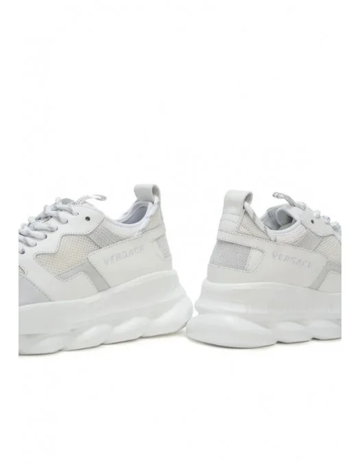 tete様 Sneakers Versace, Chain Reaction V2 White - 10215761A14886IT1W000