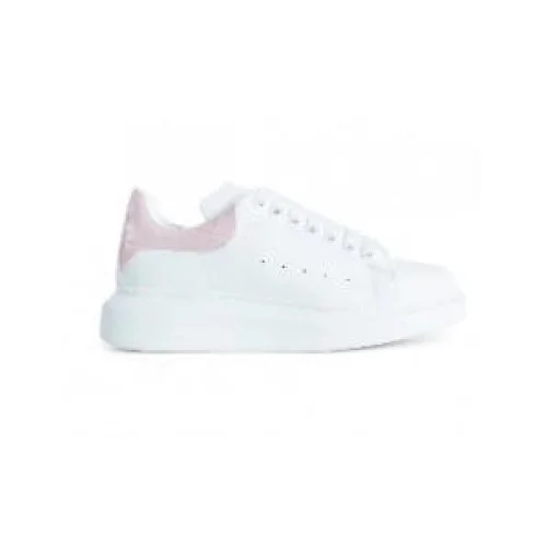 Sneakers ALEXANDER MCQUEEN, Pink Croco, Alb