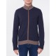 Cardigan GRAN SASSO, Blue cardigan Full Zip - 5510619669589 Cardigan GRAN SASSO, Blue cardigan Full Zip - 5510619669589