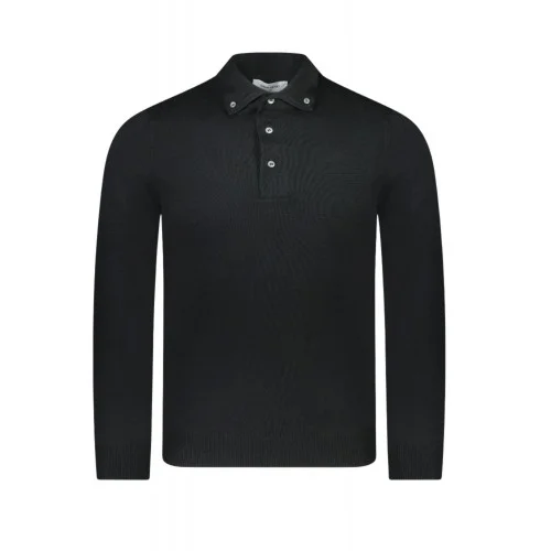 Bluza GRAN SASSO, Slim fit, Black