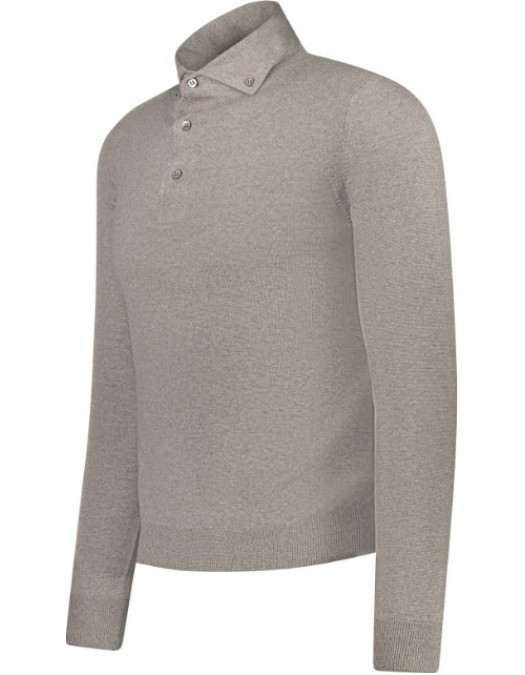 Bluza GRAN SASSO, Slim fit, Brawn - 5716314293140 Bluza GRAN SASSO, Slim fit, Brawn - 5716314293140