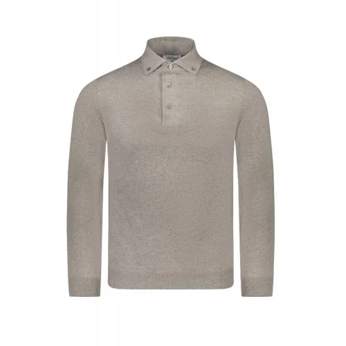 Bluza GRAN SASSO, Slim fit, Brawn