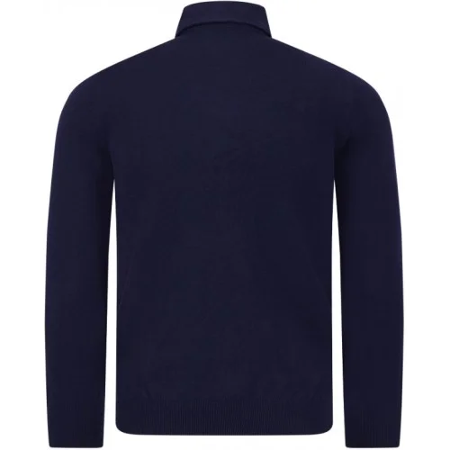 Bluza GRAN SASSO, Slim Fit, Albastru