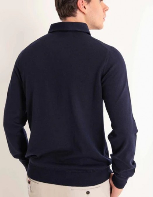 Bluza GRAN SASSO, Slim Fit, Albastru - 5716314293598 Bluza GRAN SASSO, Slim Fit, Albastru - 5716314293598