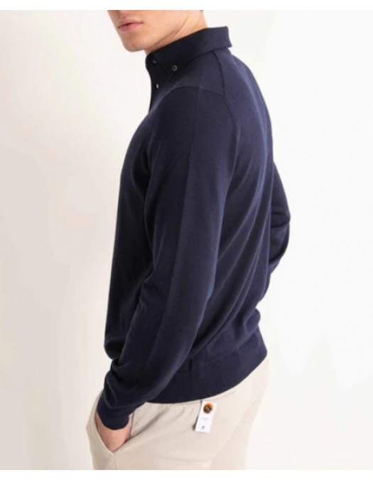 Bluza GRAN SASSO, Slim Fit, Albastru - 5716314293598 Bluza GRAN SASSO, Slim Fit, Albastru - 5716314293598