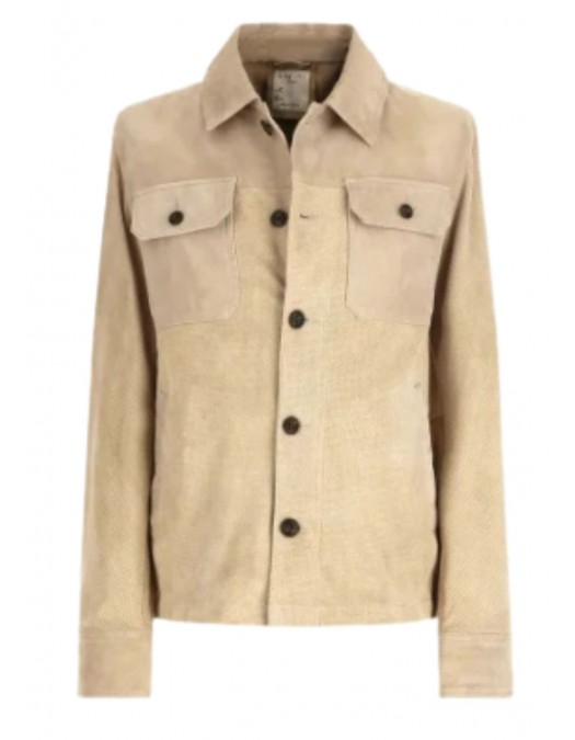 Geaca L.B.M 1911, Leather, Beige Earth - 5900522895