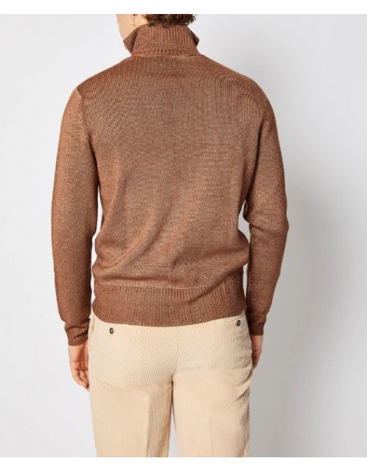 Pulover L.B.M 1911,Knitted bomber jacket in hazelnut - 5950226381 Pulover L.B.M 1911,Knitted bomber jacket in hazelnut - 5950226381