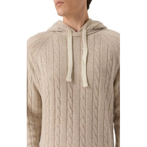 Hanorac L.B.M 1911,Wool and cashmere hoodie  Hanorac L.B.M 1911,Wool and cashmere hoodie