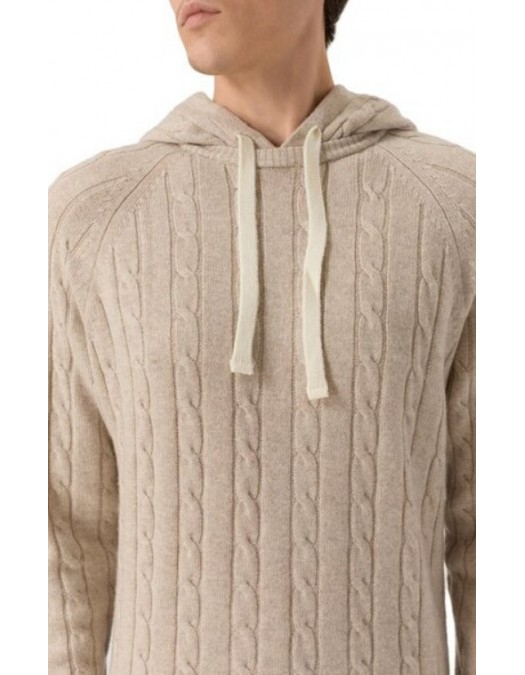 Hanorac L.B.M 1911,Wool and cashmere hoodie - 5950666379 Hanorac L.B.M 1911,Wool and cashmere hoodie - 5950666379