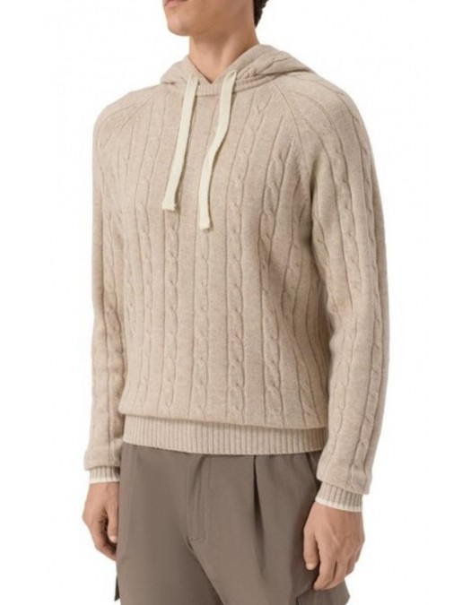 Hanorac L.B.M 1911,Wool and cashmere hoodie - 5950666379 Hanorac L.B.M 1911,Wool and cashmere hoodie - 5950666379
