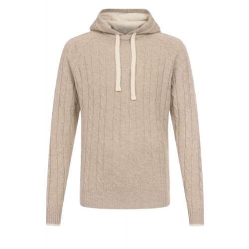 Hanorac L.B.M 1911,Wool and cashmere hoodie  Hanorac L.B.M 1911,Wool and cashmere hoodie