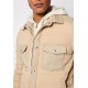 Geaca L.B.M 1911, Beige padded shirt jacket - 5950939403