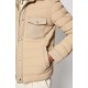 Geaca L.B.M 1911, Beige padded shirt jacket - 5950939403