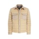 Geaca L.B.M 1911, Beige padded shirt jacket - 5950939403