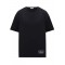 Tricou Valentino, Logo Insert, Round Neck, Black