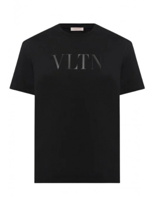 Tricou Valentino, Logo Insert VLTN, Black - 5V3MG10V96P0NO