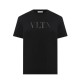 Tricou Valentino, Logo Insert VLTN, Black - 5V3MG10V96P0NO