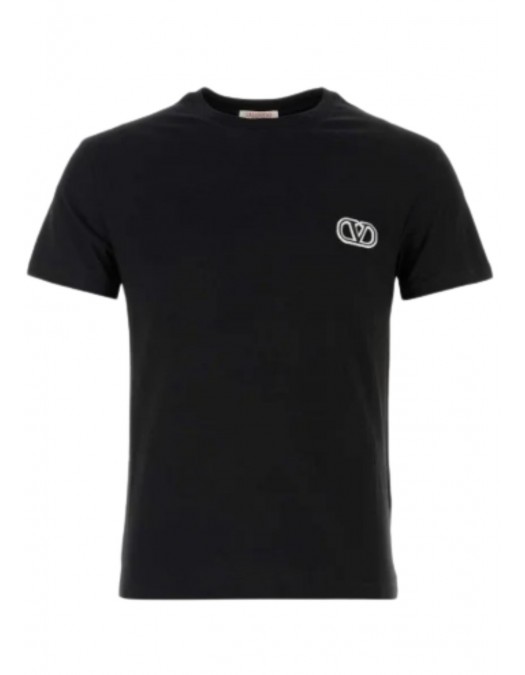 Tricou Valentino, Logo V, Clasic Style, 5V3MG10V9LJ0NO - 5V3MG10V9LJ0NO Tricou Valentino, Logo V, Clasic Style, 5V3MG10V9LJ0NO - 5V3MG10V9LJ0NO