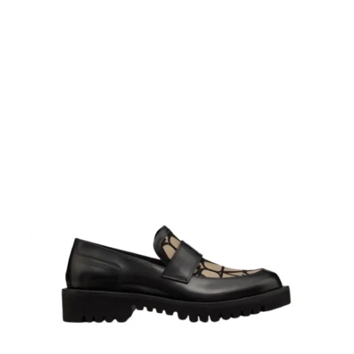 Laofers VALENTINO GARAVANI,Men's V logo loafer 