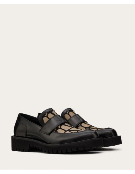 Laofers VALENTINO GARAVANI,Men's V logo loafer - 5Y2S0H66HEDV47