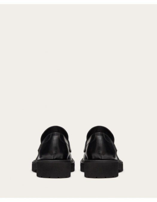 Laofers VALENTINO GARAVANI,Men's V logo loafer - 5Y2S0H66HEDV47