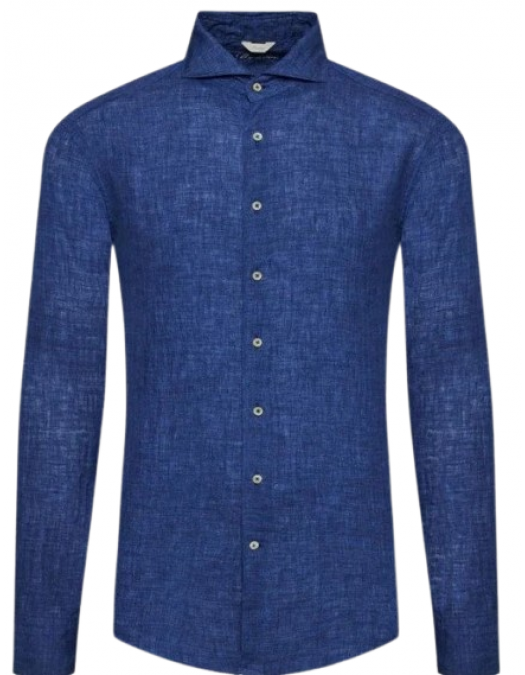 Camasa Stenstroms, Slim Fit, Bleumarin - 7742217970160