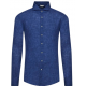Camasa Stenstroms, Slim Fit, Bleumarin - 7742217970160