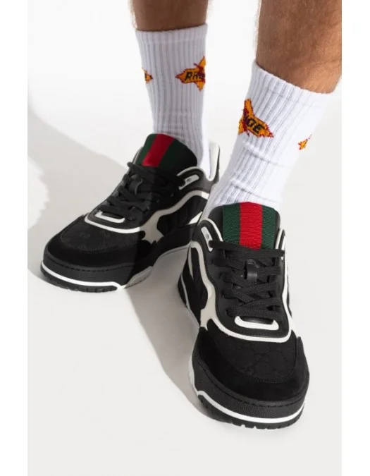 Sneakers GUCCI, BLACK Sneakers 'RE-WEB' - 787476AADHW1077